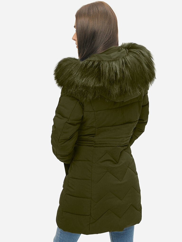 Žieminė striukė moterims Nuset , žalia kaina ir informacija | Striukės moterims | pigu.lt