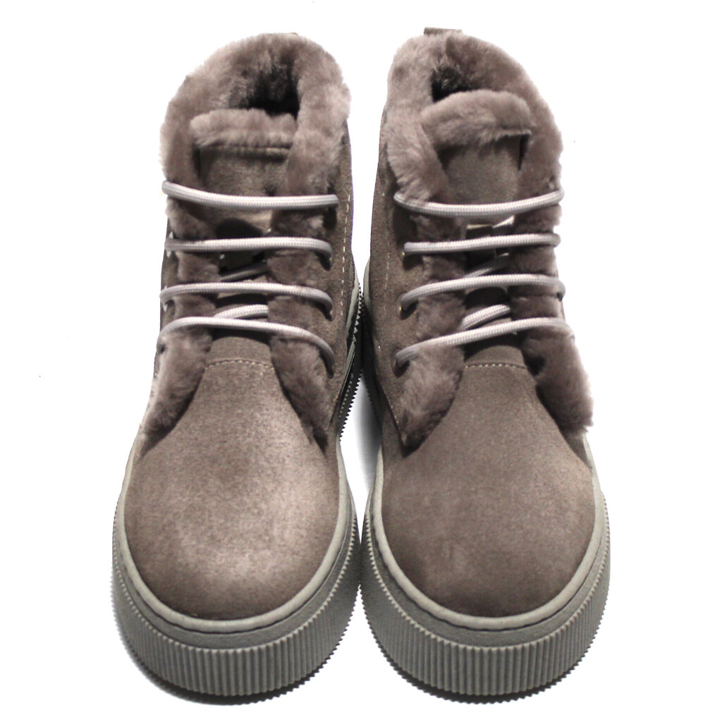 Žieminiai batai moterims Lazzaro, rudi kaina ir informacija | Aulinukai, ilgaauliai batai moterims | pigu.lt