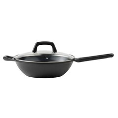 WOK keptuvė GROOVE, 30 cm kaina ir informacija | Keptuvės | pigu.lt