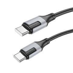 USB кабель Borofone BX101 USB-A to USB-C 1.0m белый цена и информация | Кабели для телефонов | pigu.lt