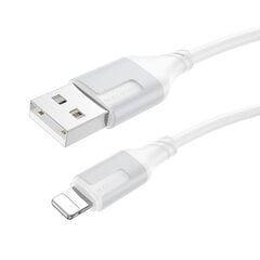 USB кабель Borofone BX101 USB-A to USB-C 1.0m черный цена и информация | Кабели для телефонов | pigu.lt
