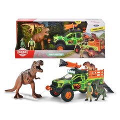 Внедорожник для слежения за динозаврами со световыми и звуковыми эффектами Dickie, 25 см цена и информация | Игрушки для мальчиков | pigu.lt