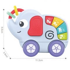 Sensorinis kūdikių žaislas su garso efektais, Woopie, drabliukas kaina ir informacija | Žaislai kūdikiams | pigu.lt