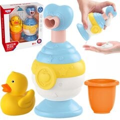 Набор игрушек для ванны с дозатором для мыла WOOPIE, голубой цена и информация | Игрушки для малышей | pigu.lt