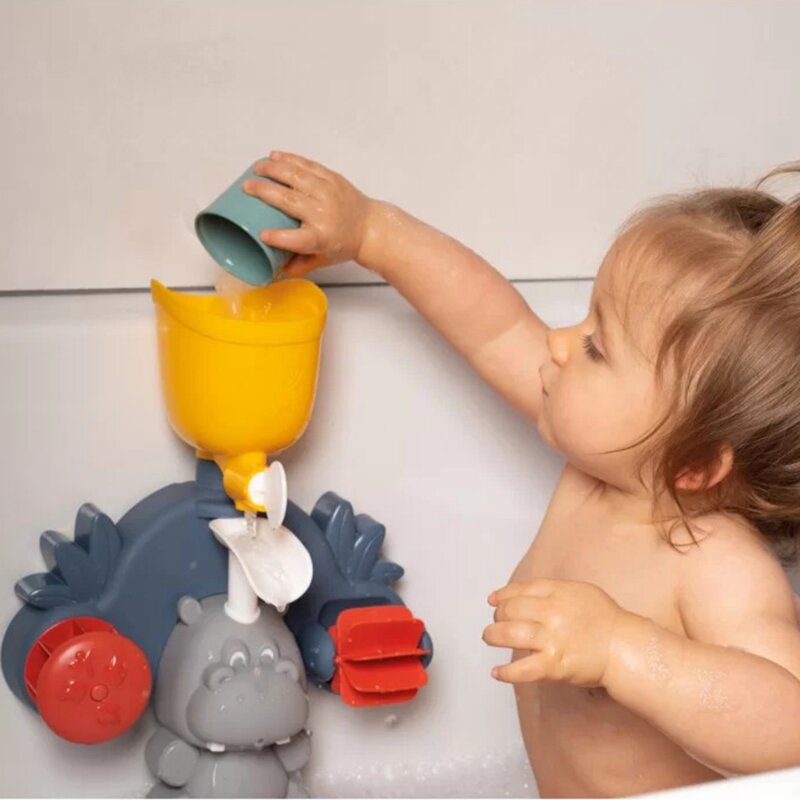 Vonios žaislas, hipopotamas, Smoby цена и информация | Žaislai kūdikiams | pigu.lt