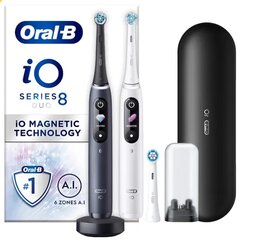 Oral-B iO Series 8 Duo Pack цена и информация | Электрические зубные щетки | pigu.lt