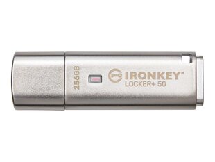 KINGSTON 256GB IronKey Locker Plus 50 цена и информация | USB накопители | pigu.lt