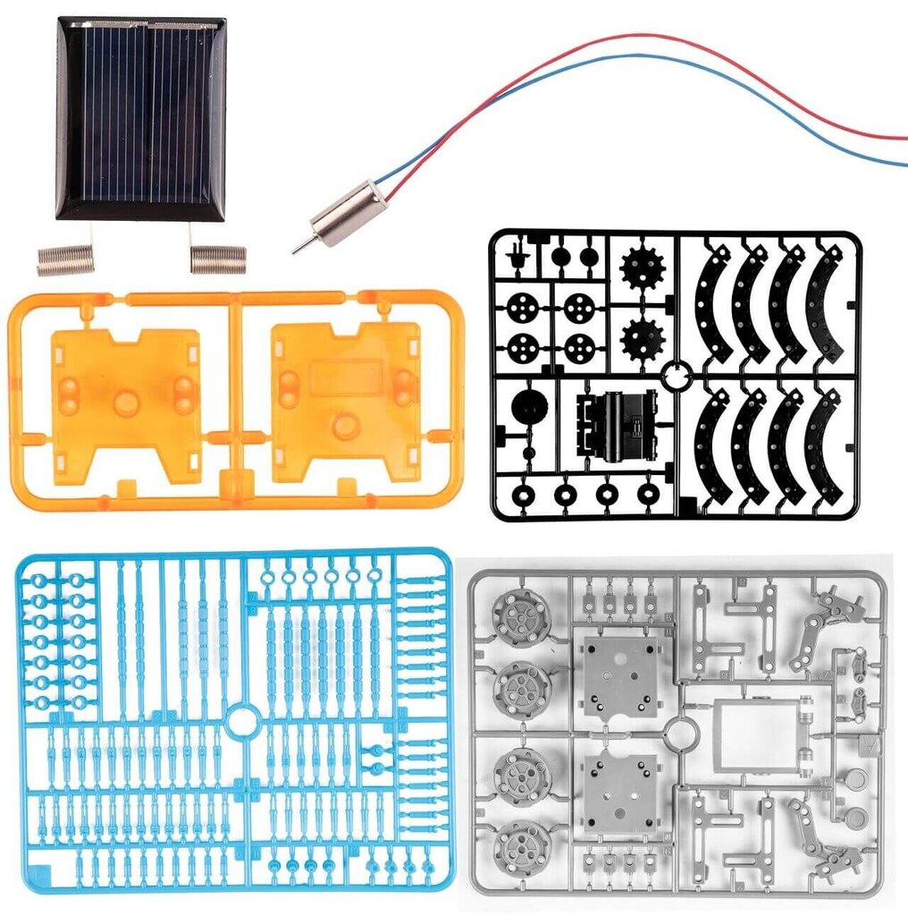Robotas konstruktorius su saulės baterija 13-in-1 kaina ir informacija | Žaislai berniukams | pigu.lt