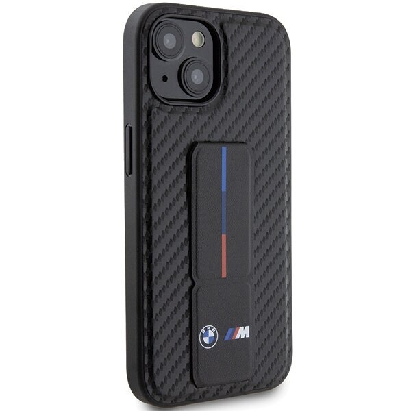 BMW Grip Stand Smooth Carbon kaina ir informacija | Telefono dėklai | pigu.lt