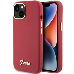 Guess GUHCP15SSMBSLM iPhone 15 6.1" kaina ir informacija | Telefono dėklai | pigu.lt