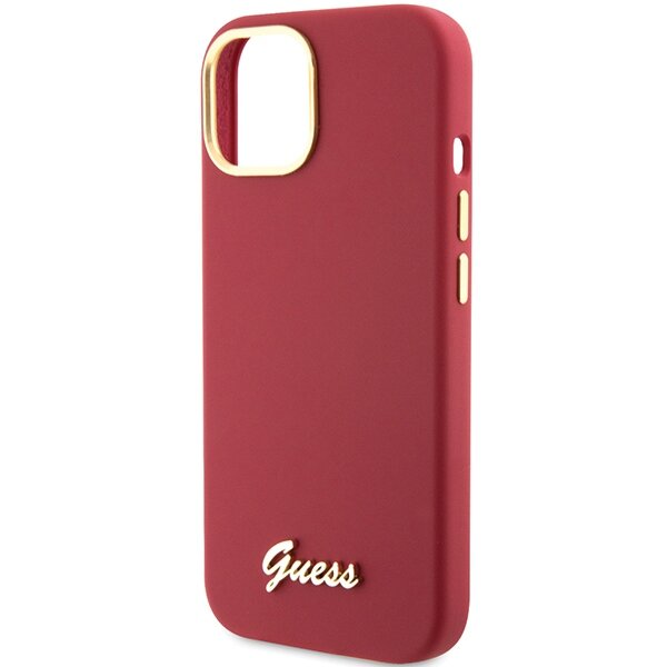 Guess GUHCP15SSMBSLM iPhone 15 6.1" kaina ir informacija | Telefono dėklai | pigu.lt