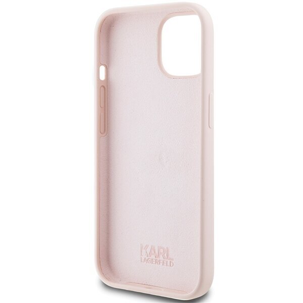 Karl Lagerfeld iPhone 15 kaina ir informacija | Telefono dėklai | pigu.lt