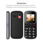 Sponge Artfone CS182 Black kaina ir informacija | Mobilieji telefonai | pigu.lt
