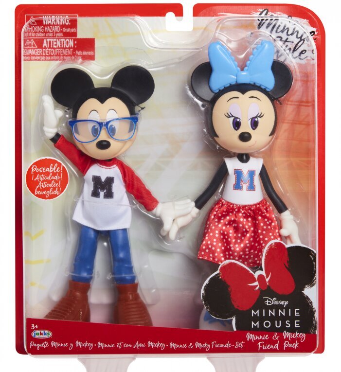 Figūrėlės Minnie Mouse Jakks 20947 цена и информация | Žaislai mergaitėms | pigu.lt