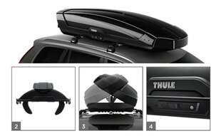 Багажный бокс на крышу автомобиля Thule Motion XT XXL, черный цена и информация | Багажники на крышу | pigu.lt