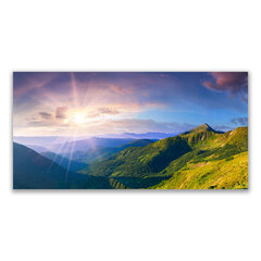 Холст принцип, ландшафт Скалистой горы 79,99 цена и информация | Репродукции, картины | pigu.lt
