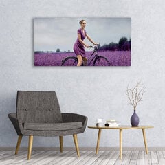Reprodukcija Moteris ant dviračio kaina ir informacija | Reprodukcijos, paveikslai | pigu.lt