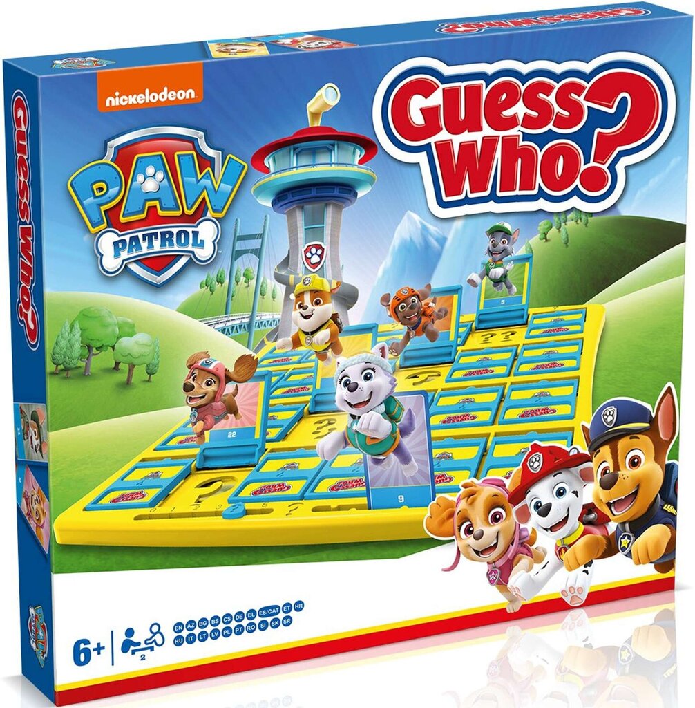 Развивающая игра для всей семьи Paw Patrol Guess Who, Winning Moves цена |  pigu.lt