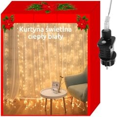 Kalėdinė girlianda, 300 LED, 3 m цена и информация | Гирлянды | pigu.lt