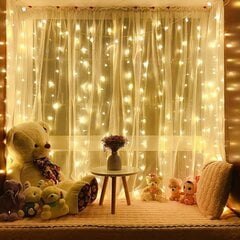 Kalėdinė girlianda, 300 LED, 3 m kaina ir informacija | Girliandos | pigu.lt