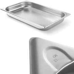 Контейнер GN 1/1, HENDI, Кухонная линия, 5,3л цена и информация | Посуда для хранения еды | pigu.lt