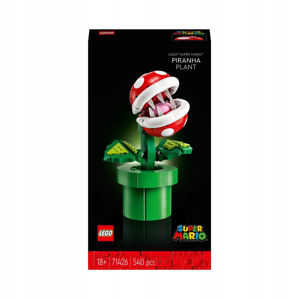 71426 LEGO Super Mario Piranha gėlė kaina ir informacija | Konstruktoriai ir kaladėlės | pigu.lt