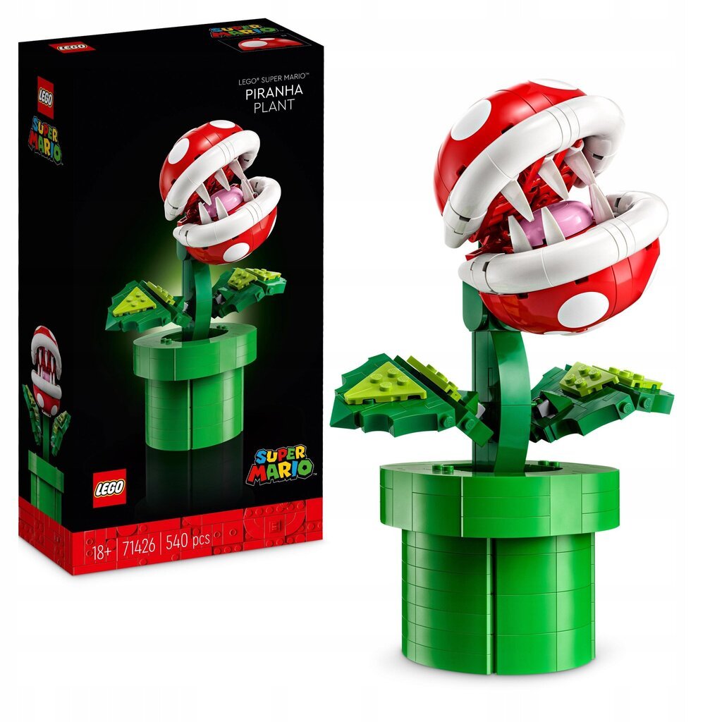 71426 LEGO Super Mario Piranha gėlė kaina ir informacija | Konstruktoriai ir kaladėlės | pigu.lt