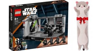 75324 LEGO Star Wars Tamsiųjų audrų puolimas ir pliušinė pagalvė Katė, 50 cm kaina ir informacija | Konstruktoriai ir kaladėlės | pigu.lt
