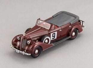 Kolekcinis modeliukas ZIS-102A Cabriolet #9 1940 Burgundy 110203 DIP 1:43 kaina ir informacija | Kolekciniai modeliukai | pigu.lt