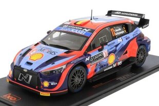 Kolekcinis modeliukas Hyundai i20 N Rally1 #11 Rallye Monte Carlo 2022 T.Neuville/M.Wydaeghe 18RMC112 IXO 1:18 kaina ir informacija | Kolekciniai modeliukai | pigu.lt