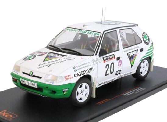 Kolekcinis modeliukas Skoda Felcia Kit Car #0 RAC Rally, 1:18 kaina ir informacija | Kolekciniai modeliukai | pigu.lt