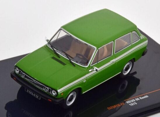 Kolekcinis modeliukas Volvo 66 Station Wagon 1975 Green CLC507N, 1:43 kaina ir informacija | Kolekciniai modeliukai | pigu.lt