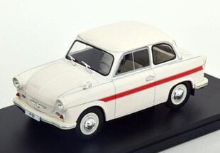 Trabant P 50 1959 Light beige WB124186 WHITEBOX 1:24 цена и информация | Коллекционные модели автомобилей | pigu.lt