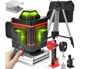Линейный лазерный уровень 360° Lamex 25м цена и информация | Механические инструменты | pigu.lt