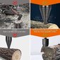 Medžio skaldymo gręžtuvas 32mm Splitter N32 kaina ir informacija | Mechaniniai įrankiai | pigu.lt