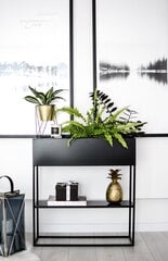 Stalas-konsolė Decorates Sana, 75x25 cm, juodas kaina ir informacija | Stalai-konsolės | pigu.lt