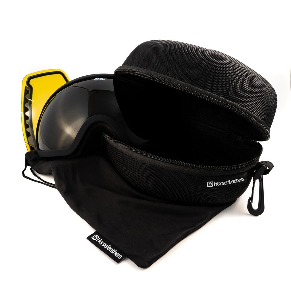 Alpių slidinėjimo akiniai Horseathers Knox AM187D, juodi kaina ir informacija | Slidinėjimo akiniai | pigu.lt