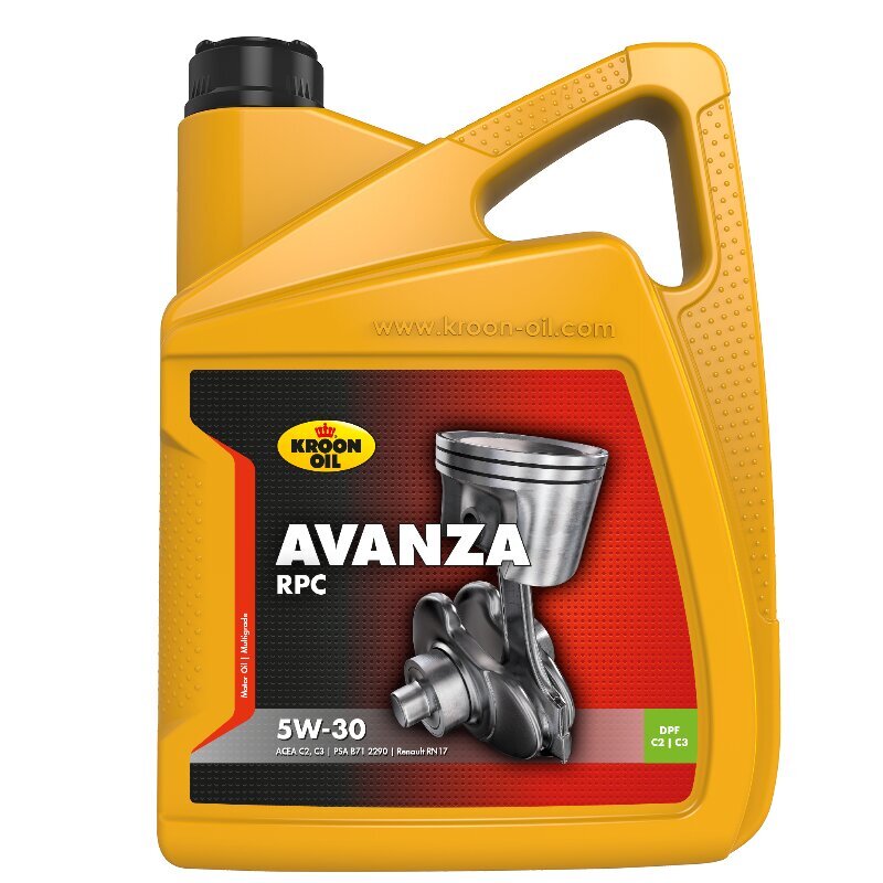 Kroon-Oil Avanza RPC 5W-30 alyva, 5L kaina ir informacija | Variklinės alyvos | pigu.lt