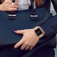 Tech-Protect MilaneseBand beige kaina ir informacija | Išmaniųjų laikrodžių ir apyrankių priedai | pigu.lt