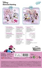 Kūrybinis deimantų rinkinys Disney Minnie Mouse Diamond Painting, 580169 цена и информация | Развивающие игрушки | pigu.lt