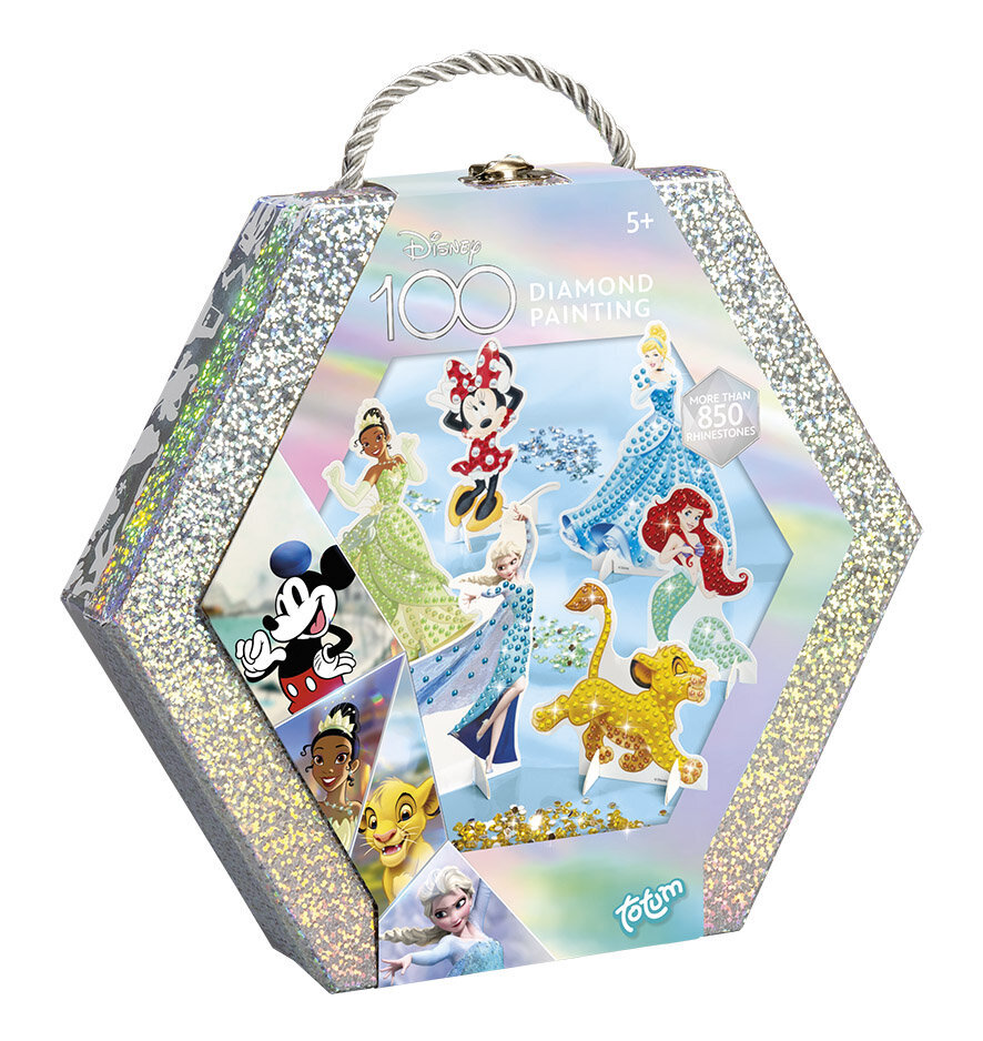 Kūrybinis deimantų rinkinys Totum Disney Diamond Painting, 300224 kaina ir informacija | Lavinamieji žaislai | pigu.lt