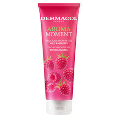 Dušo želė Dermacol Aroma Ritual Wild Raspberry, 250 ml kaina ir informacija | Dušo želė, aliejai | pigu.lt
