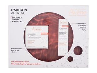 Набор для ухода за лицом Avène Hyaluron Activ B3 для женщин: ночной крем для лица, 40 мл + крем под глаза, 15 мл цена и информация | Кремы для лица | pigu.lt