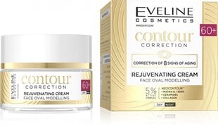 Dieninis ir naktinis kremas Eveline Cosmetics Contour correction 60+, 50 ml kaina ir informacija | Veido kremai | pigu.lt