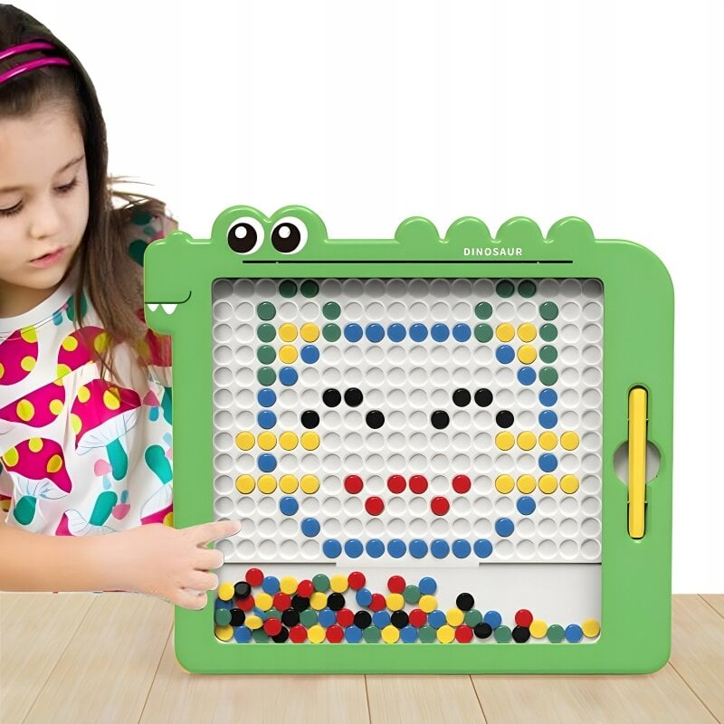 Montessori magnetinė lenta MagPad, Woopie, žalia kaina ir informacija | Lavinamieji žaislai | pigu.lt