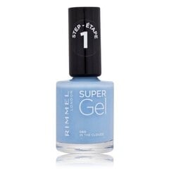 Gelinis nagų lakas Rimmel Super Gel Nail Polish, 060 In The Clouds, 12 ml kaina ir informacija | Nagų lakai, stiprintojai | pigu.lt