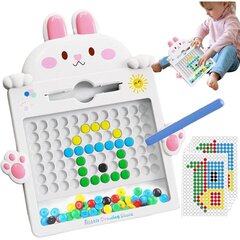 Montessori magnetinė lenta MagPad, Woopie, zuikis, rožinis kaina ir informacija | Lavinamieji žaislai | pigu.lt