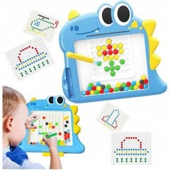 Montessori magnetinė lenta MagPad, Woopie, mėlyna kaina ir informacija | Lavinamieji žaislai | pigu.lt
