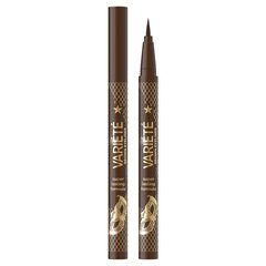 Жидкий карандаш для глаз Eveline Variete Brown Eyeliner, 2 г цена и информация | Тушь, средства для роста ресниц, тени для век, карандаши для глаз | pigu.lt