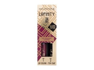 Губная помада Max Factor Lipfinity Lip Color, 105 Radiant Charm, 4,2 г цена и информация | Помады, бальзамы, блеск для губ | pigu.lt